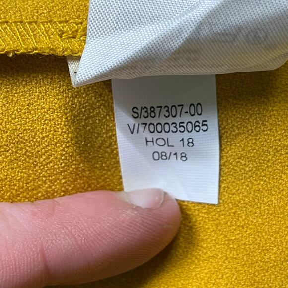 Banana Republic Mustard Mini Dress - Picture 6 of 8